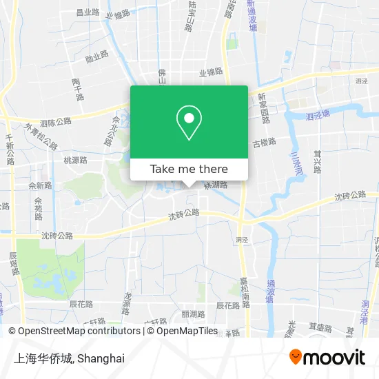 上海华侨城 map
