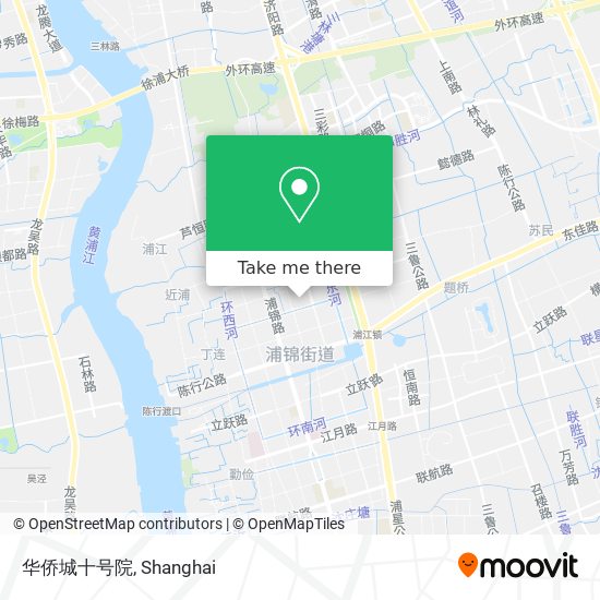 华侨城十号院 map