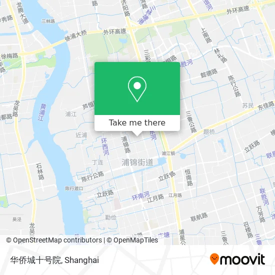 华侨城十号院 map