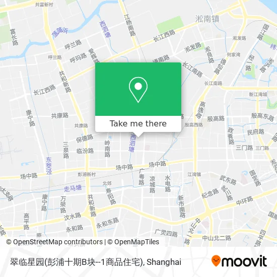 翠临星园(彭浦十期B块--1商品住宅) map