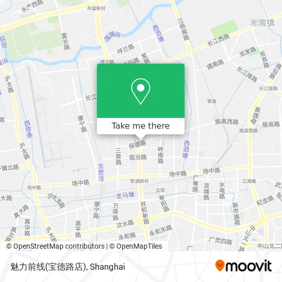 魅力前线(宝德路店) map
