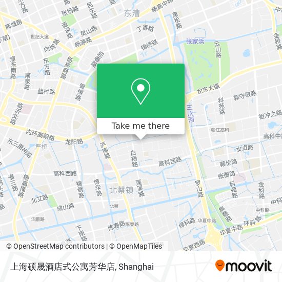 上海硕晟酒店式公寓芳华店 map