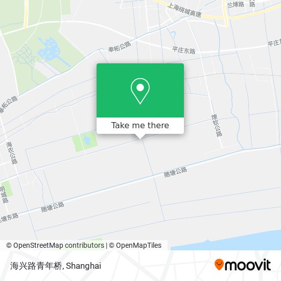 海兴路青年桥 map