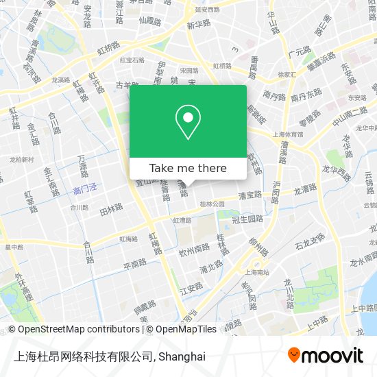 上海杜昂网络科技有限公司 map