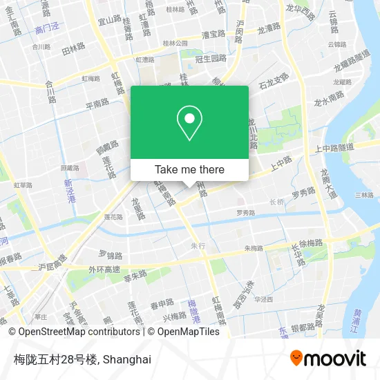 梅陇五村28号楼 map