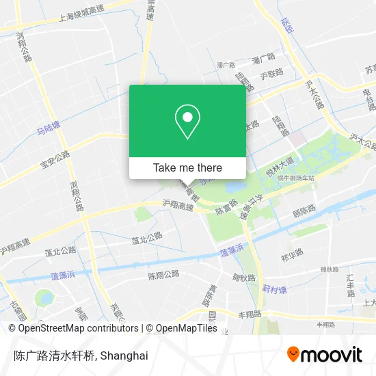 陈广路清水轩桥 map