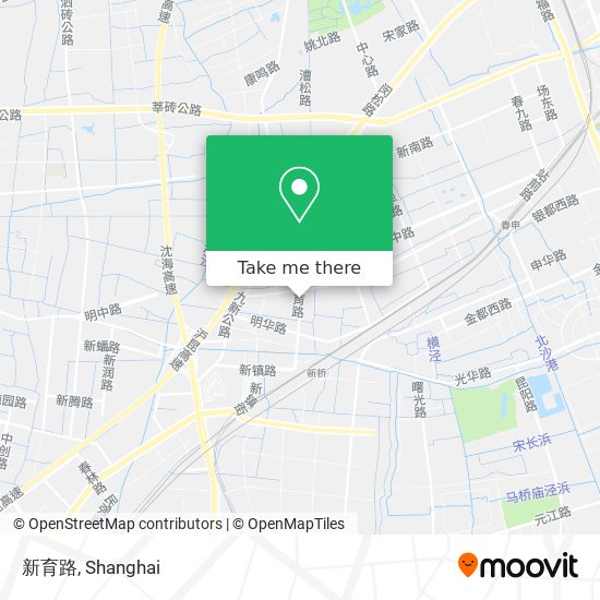 新育路 map