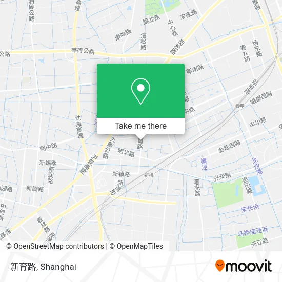 新育路 map