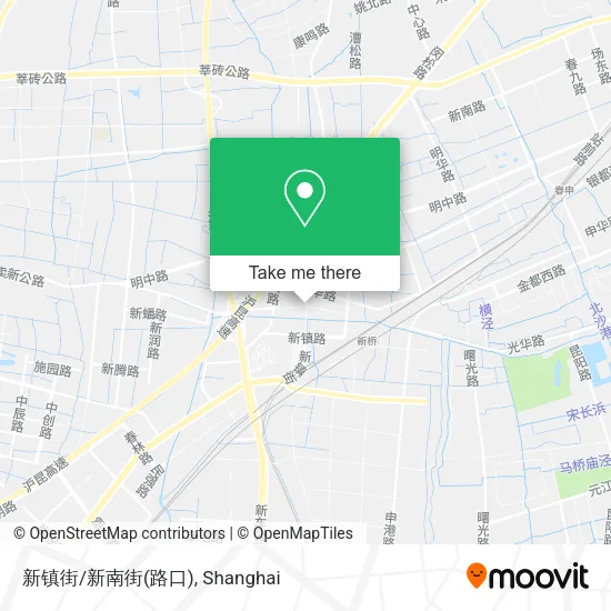 新镇街/新南街(路口) map