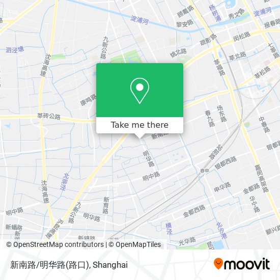 新南路/明华路(路口) map