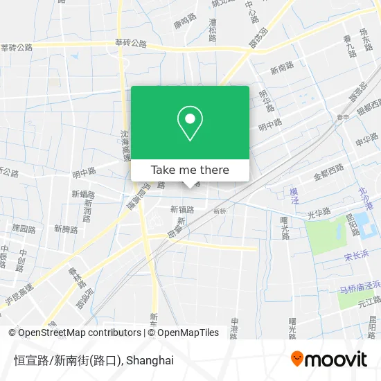 恒宣路/新南街(路口) map