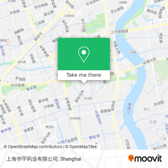 上海华宇药业有限公司 map