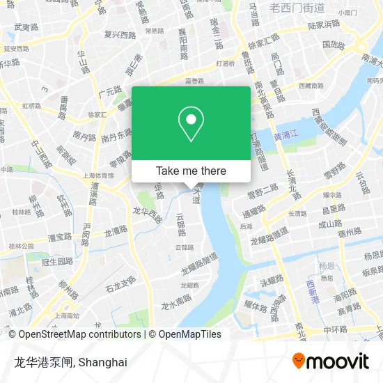 龙华港泵闸 map