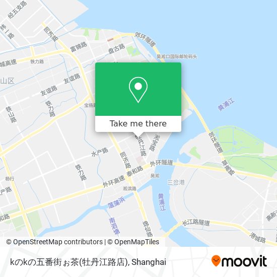 kのkの五番街ぉ茶(牡丹江路店) map