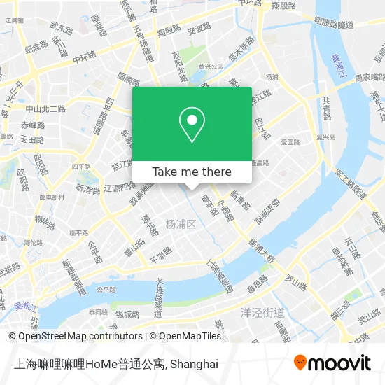 上海嘛哩嘛哩HoMe普通公寓 map