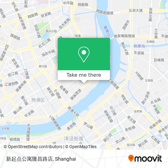 新起点公寓隆昌路店 map