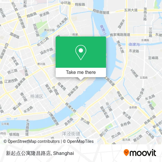 新起点公寓隆昌路店 map