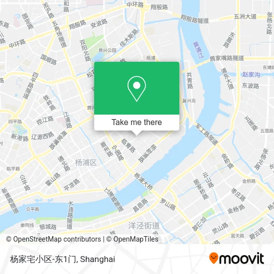 杨家宅小区-东1门 map