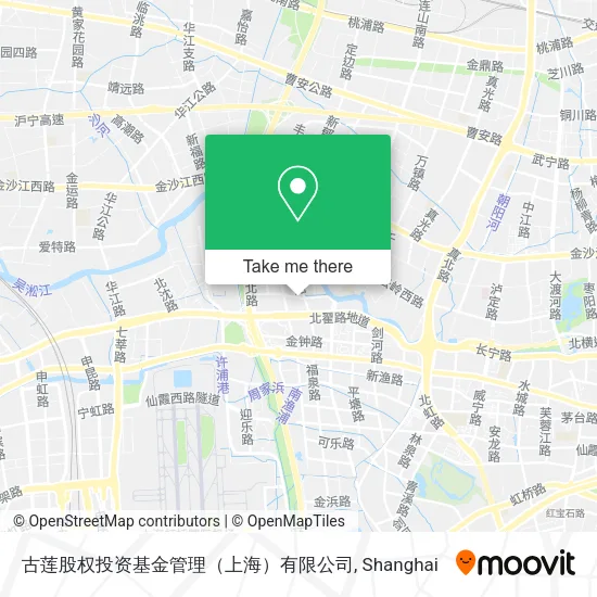 古莲股权投资基金管理（上海）有限公司 map