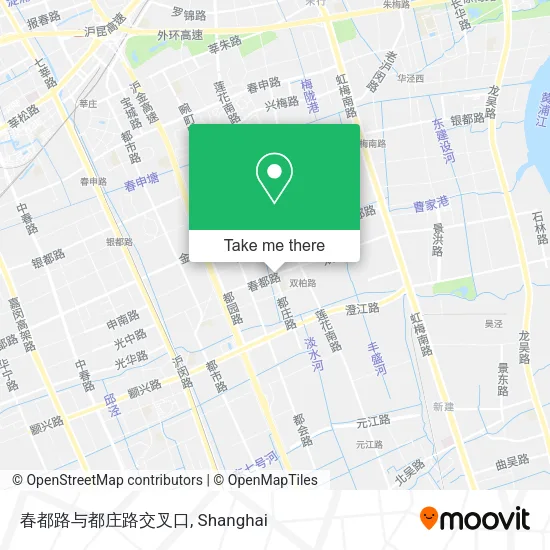 春都路与都庄路交叉口 map