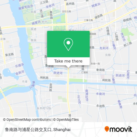 鲁南路与浦星公路交叉口 map