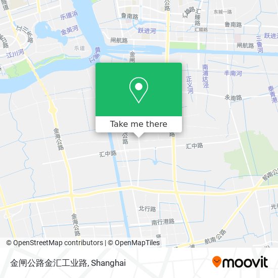 金闸公路金汇工业路 map