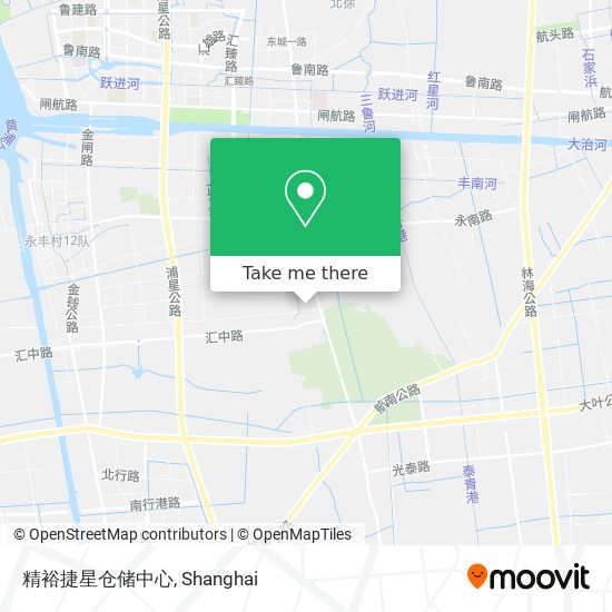 精裕捷星仓储中心 map