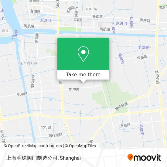 上海明珠阀门制造公司 map