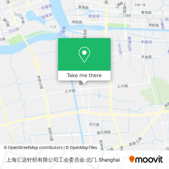 上海汇达针织有限公司工会委员会-北门 map