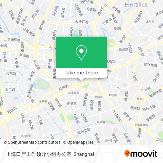 上海口岸工作领导小组办公室 map