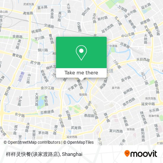 样样灵快餐(谈家渡路店) map