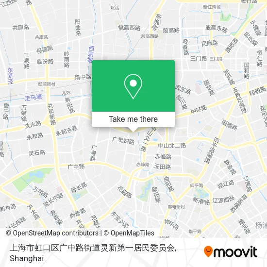 上海市虹口区广中路街道灵新第一居民委员会 map
