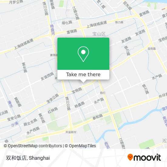 双和饭店 map