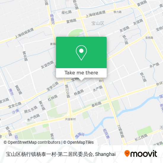 宝山区杨行镇杨泰一村-第二居民委员会 map
