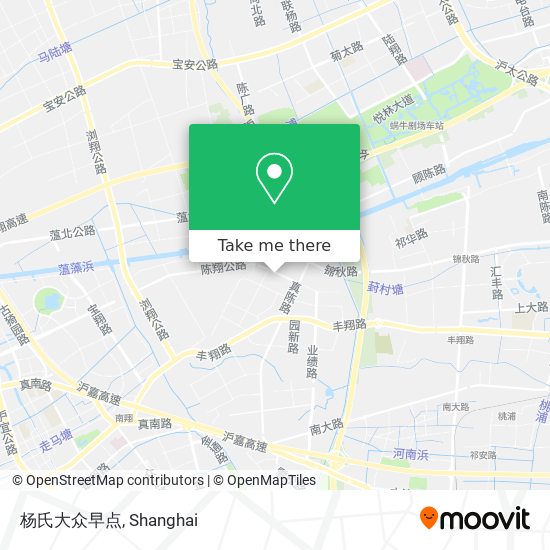 杨氏大众早点 map