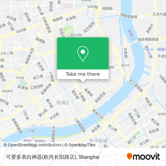 可爱多表白神器(欧尚长阳路店) map