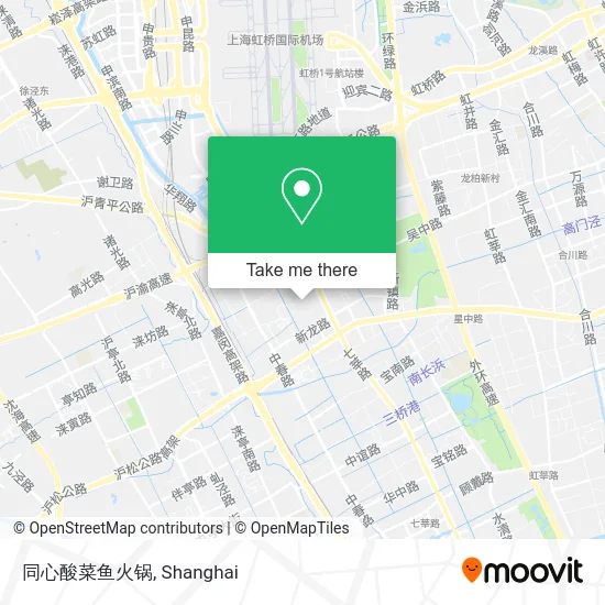 同心酸菜鱼火锅 map