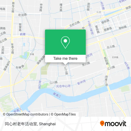 同心村老年活动室 map