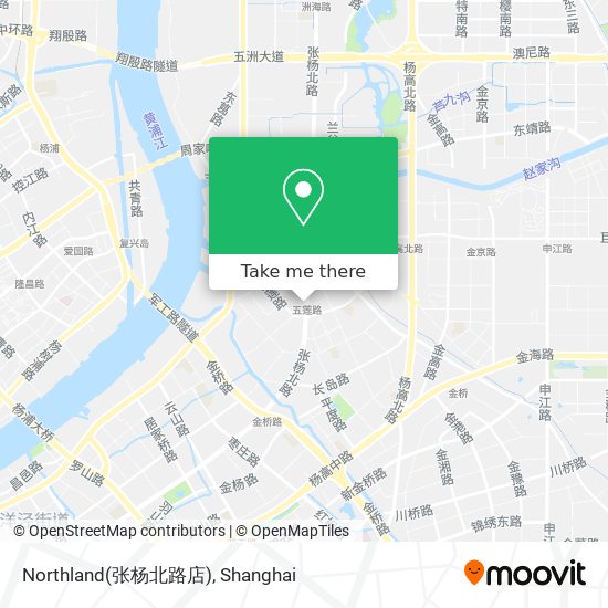 Northland(张杨北路店) map