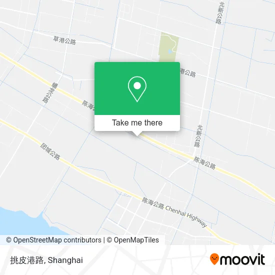 挑皮港路 map