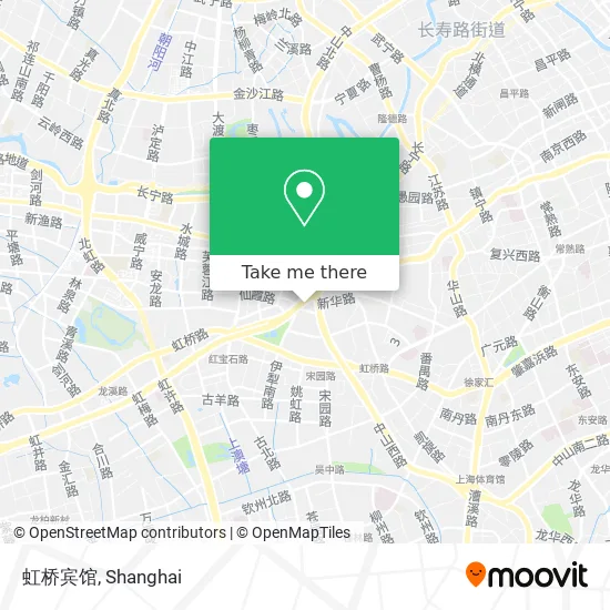 虹桥宾馆 map