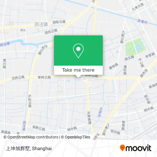 上坤旭辉墅 map