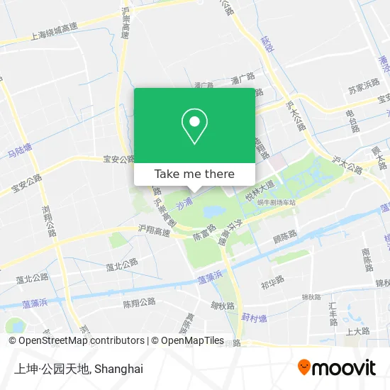 上坤·公园天地 map