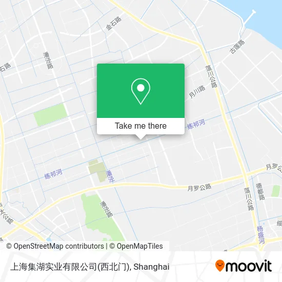 上海集湖实业有限公司(西北门) map