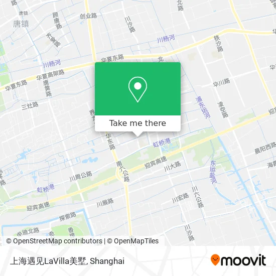 上海遇见LaVilla美墅 map