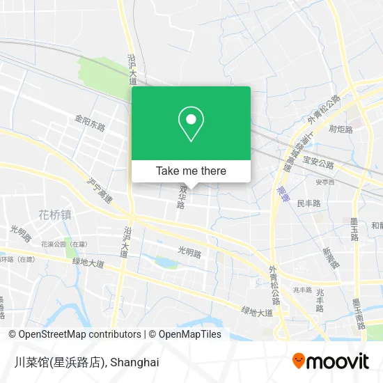 川菜馆(星浜路店) map