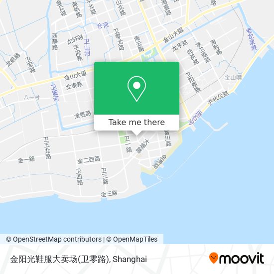 金阳光鞋服大卖场(卫零路) map