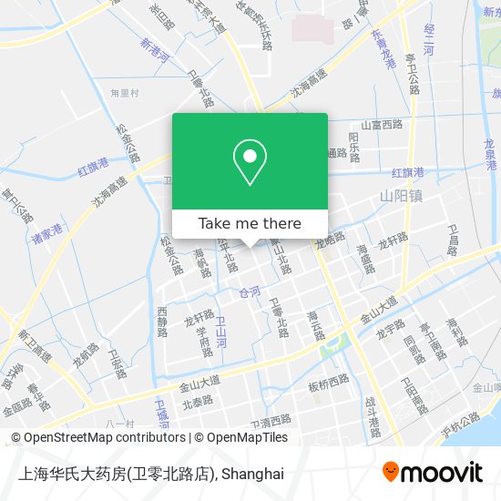 上海华氏大药房(卫零北路店) map