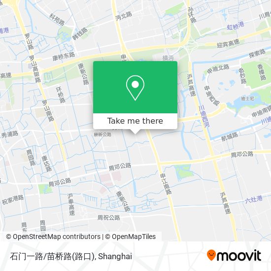 石门一路/苗桥路(路口) map