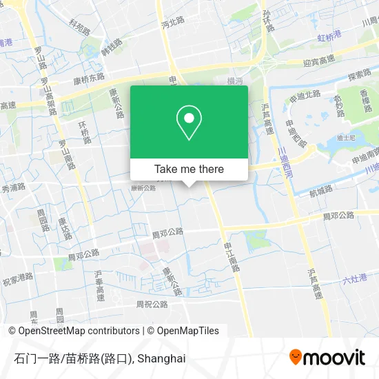 石门一路/苗桥路(路口) map